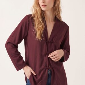 BLUSA CON ALAMARI SATIN 18 BLUSA CON ALAMARI SATIN - Thumbnail Image 6