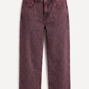 DENIM GAMBA DRITTA BORDEAUX 7 DENIM GAMBA DRITTA BORDEAUX - Thumbnail Image 3