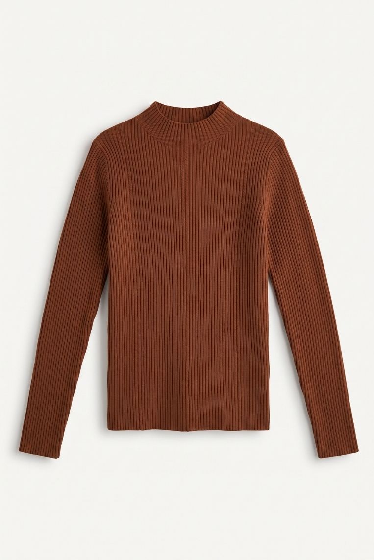 MAGLIA COLLO LUPETTO A COSTE - immagine 5