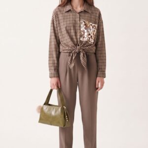 PANTALONE FLIUDO MANO LANA 14 PANTALONE FLIUDO MANO LANA - Thumbnail Image 2