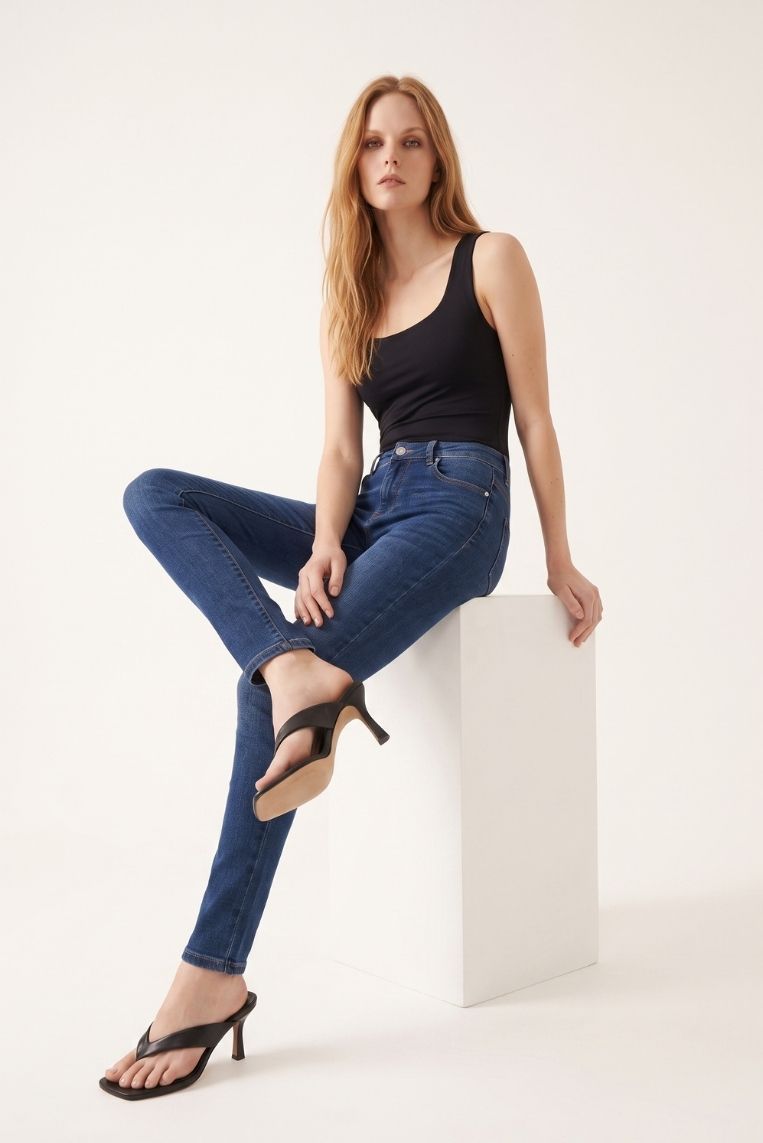 DENIM SKINNY FIT PUSH UP