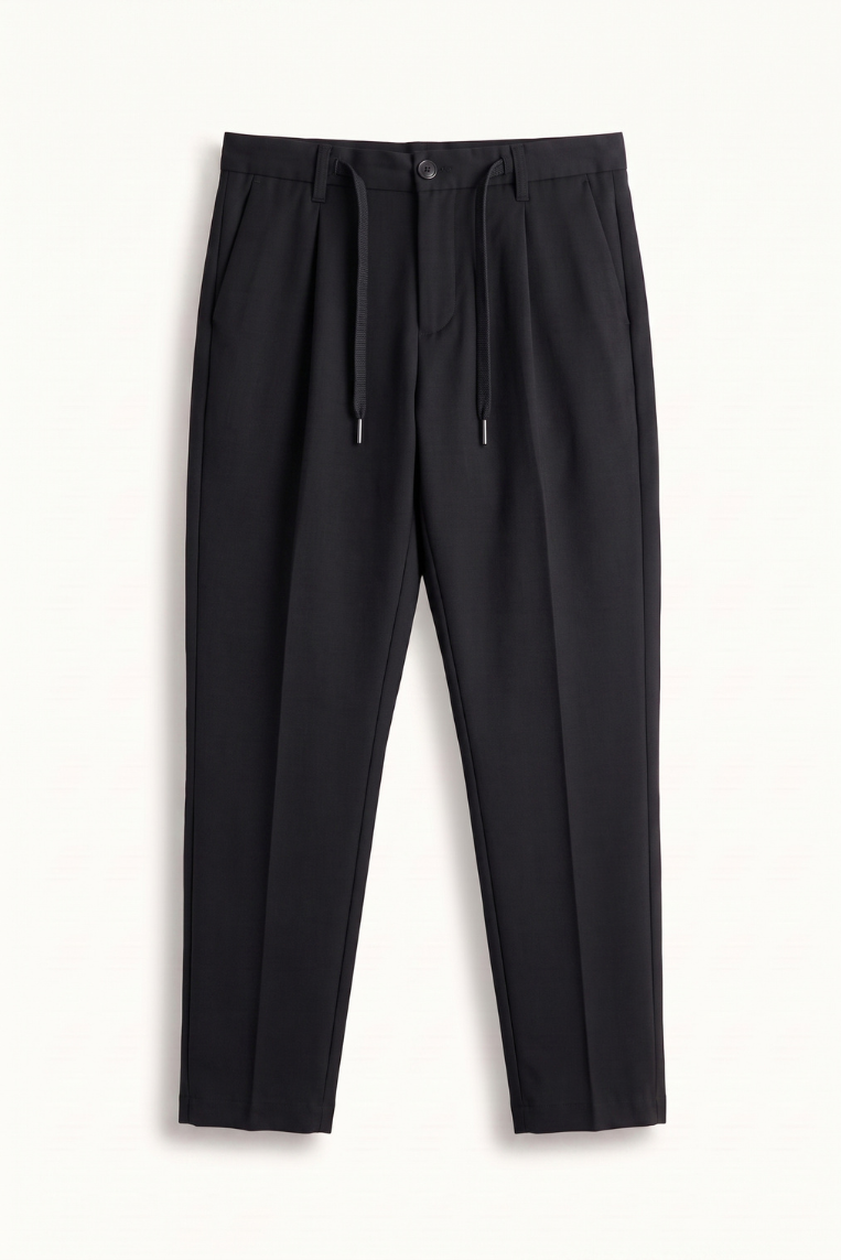 PANTALONE FRESCO LANA LACCIO PINCES 9 PANTALONE FRESCO LANA LACCIO PINCES - immagine 9