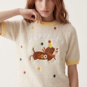 MAGLIA GIRO MANICHE CORTE HAPPY DAY 5 MAGLIA GIRO MANICHE CORTE HAPPY DAY - Thumbnail Image 1
