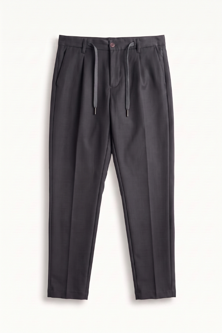 PANTALONE FRESCO LANA LACCIO PINCES 6 PANTALONE FRESCO LANA LACCIO PINCES - immagine 6