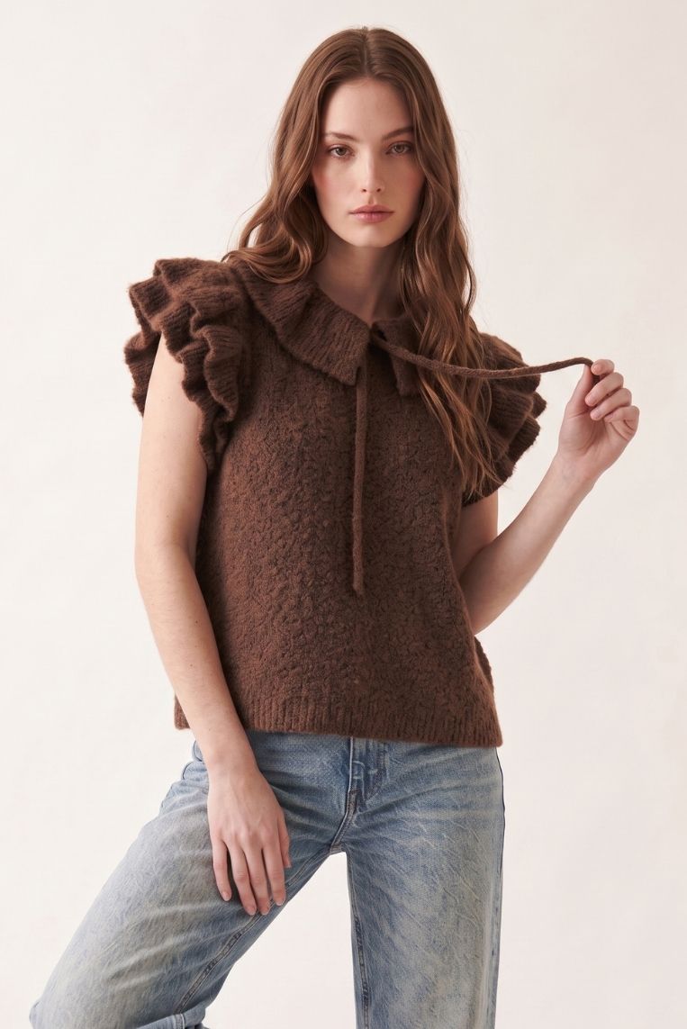 MAGLIA MANICHE CORTE COLLETTO - immagine 5