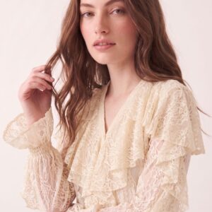 BLUSA IN PIZZO 14 BLUSA IN PIZZO - Thumbnail Image 2