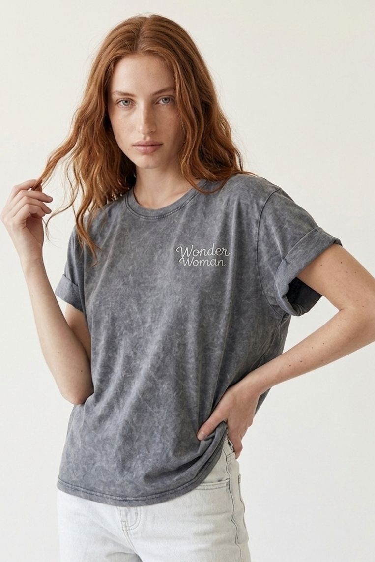 T-SHIRT STAMPA WONDER WOMAN