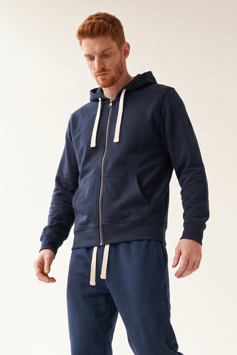 FELPA CAPPUCCIO FULL ZIP