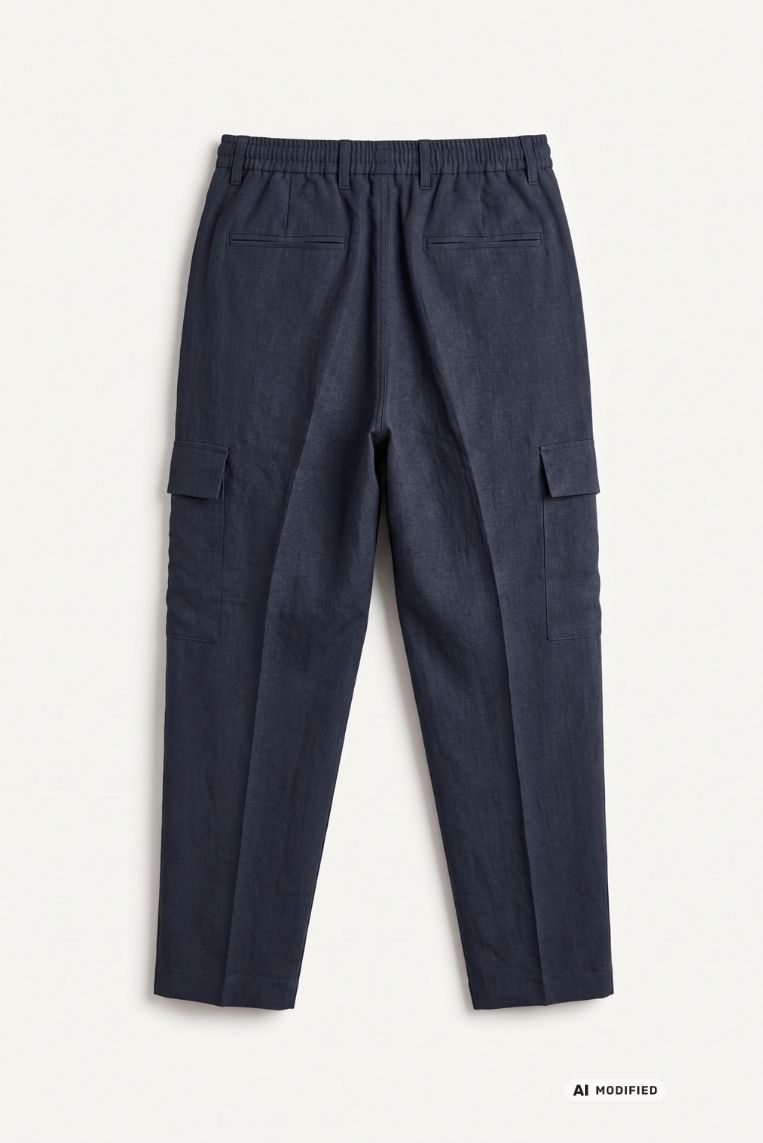 PANTALACCIO FLUIDO TASCONATO 4 PANTALACCIO FLUIDO TASCONATO - immagine 4