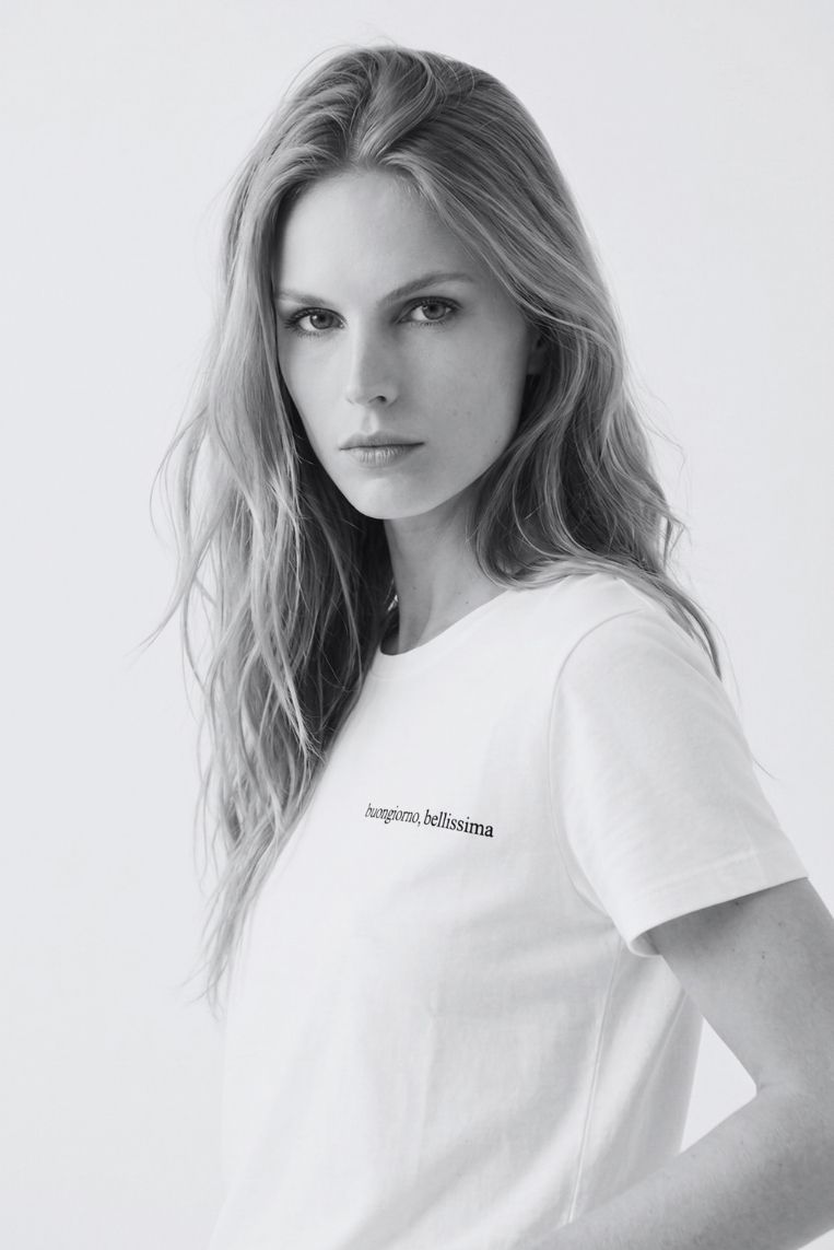 T-SHIRT RICAMO BUONGIORNO BELLISIMA