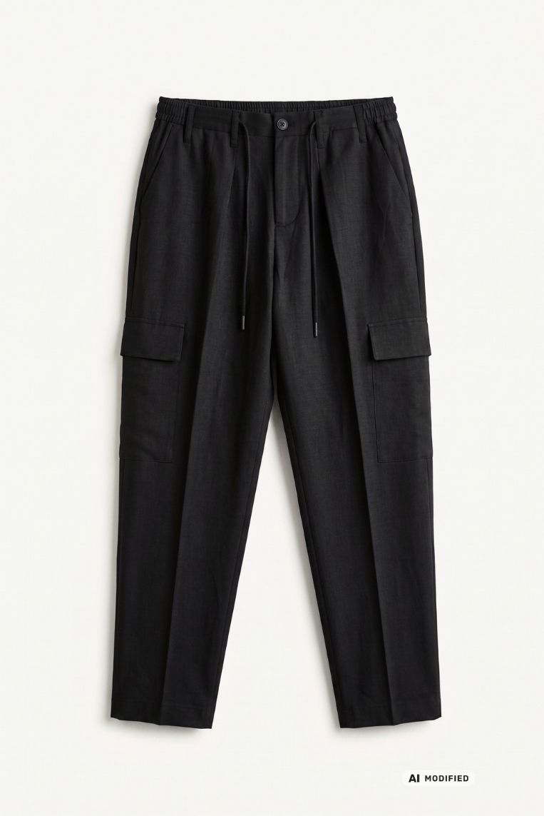 PANTALACCIO FLUIDO TASCONATO 7 PANTALACCIO FLUIDO TASCONATO - immagine 7