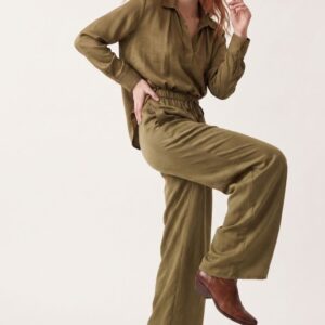 PANTALONE FLUIDO SATINATO 9 PANTALONE FLUIDO SATINATO - Thumbnail Image 1