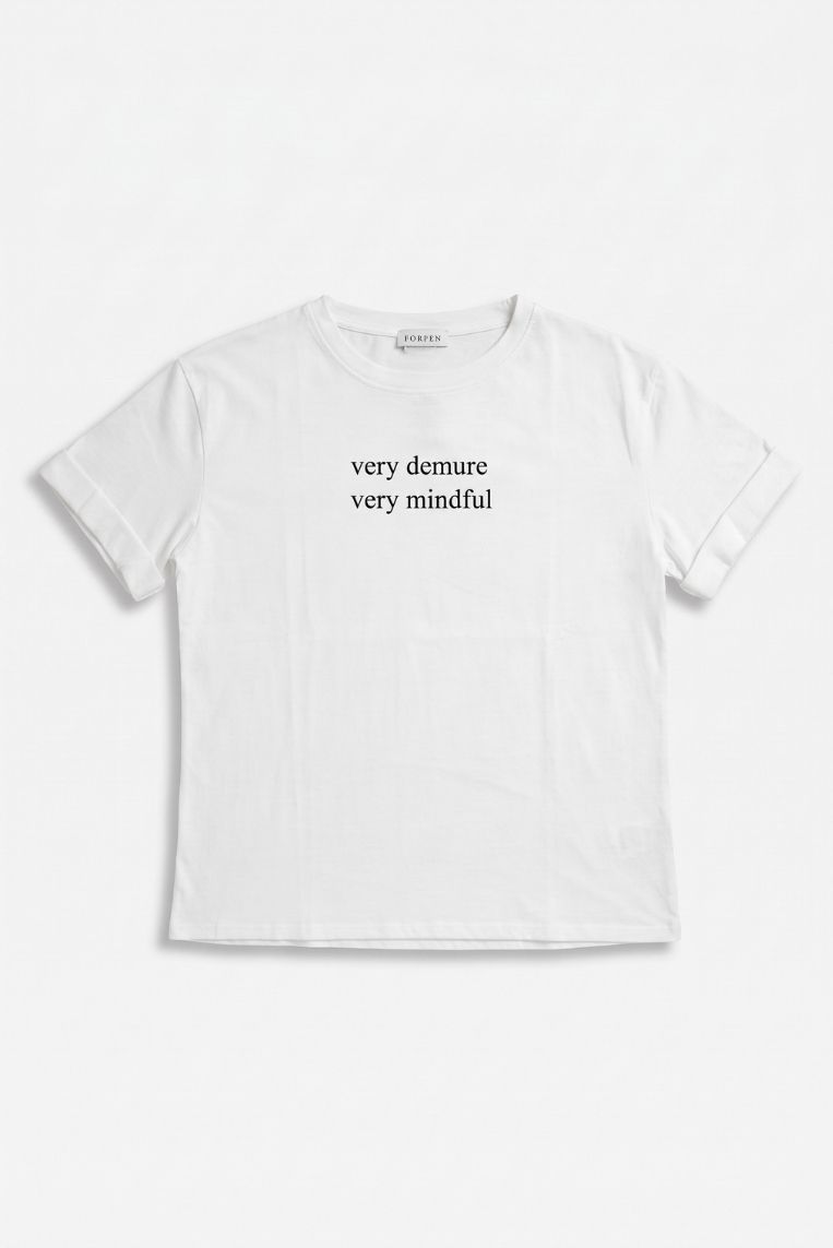 T-SHIRT STAMPA MINDFUL 3 T-SHIRT STAMPA MINDFUL - immagine 3