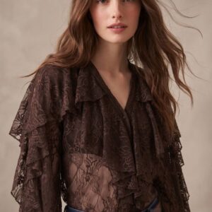BLUSA IN PIZZO 22 BLUSA IN PIZZO - Thumbnail Image 10