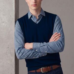 GILET SCOLLO V VISCOSA 11 GILET SCOLLO V VISCOSA - Thumbnail Image 1