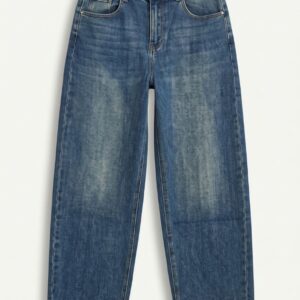 DENIM MOM FIT LAVAGGIO MEDIO 7 DENIM MOM FIT LAVAGGIO MEDIO - Thumbnail Image 3