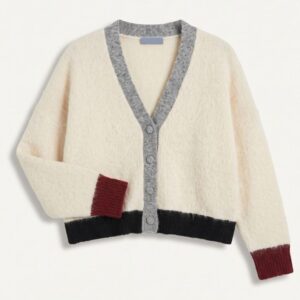 CARDIGAN OVER MULTICOLOR ALPACA 11 CARDIGAN OVER MULTICOLOR ALPACA - Thumbnail Image 5