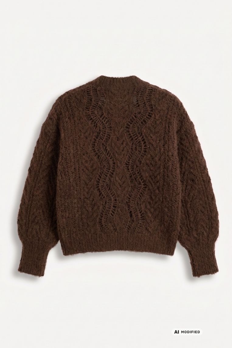 CARDIGAN INSERTI RICAMO - immagine 4