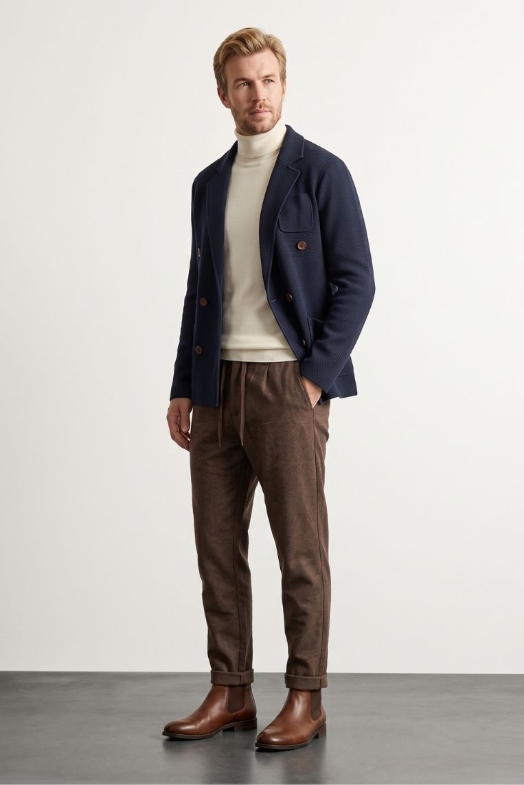 uomo 32 PANTALONE MANO CALDA GAMBA DRITTA