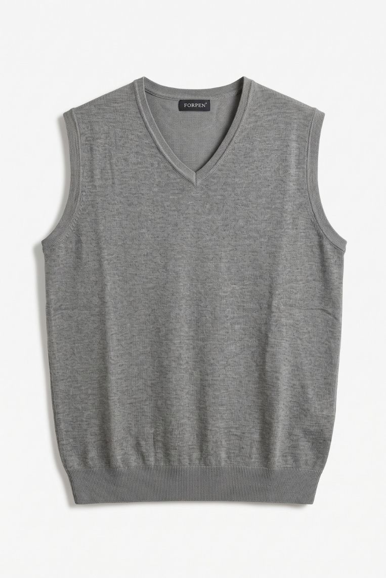 GILET SCOLLO V VISCOSA 7 GILET SCOLLO V VISCOSA - immagine 7