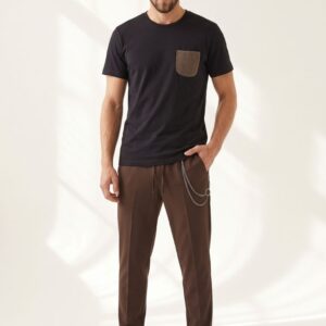 T-SHIRT CON TASCHINO PATCH 4 T-SHIRT CON TASCHINO PATCH - Thumbnail Image 1