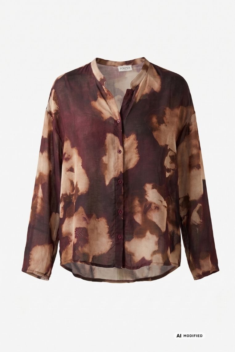 CAMICIA MISTO LANA STAMPA 3 CAMICIA MISTO LANA STAMPA - immagine 3