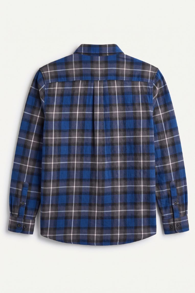 CAMICIA OVER CHECK - immagine 4