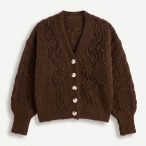 CARDIGAN INSERTI RICAMO 7 CARDIGAN INSERTI RICAMO - Thumbnail Image 3