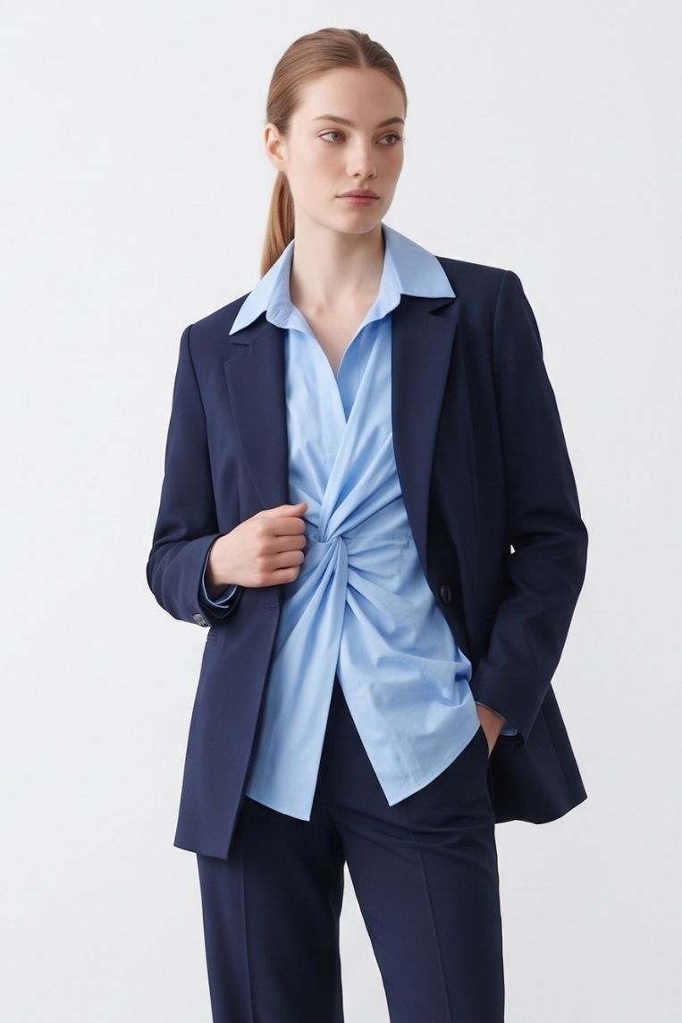 GIACCA SCUBA CREPE