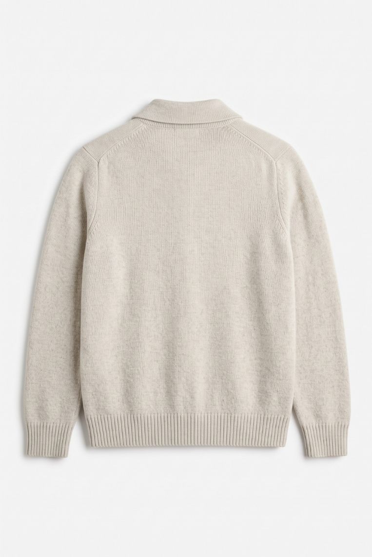 CARDIGAN FULL ZIP CON TASCHINI 4 CARDIGAN FULL ZIP CON TASCHINI - immagine 4