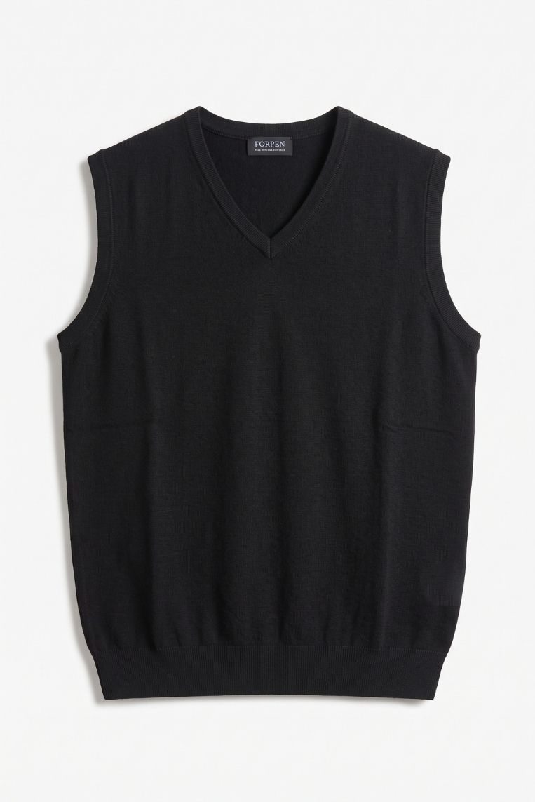 GILET SCOLLO V VISCOSA 9 GILET SCOLLO V VISCOSA - immagine 9