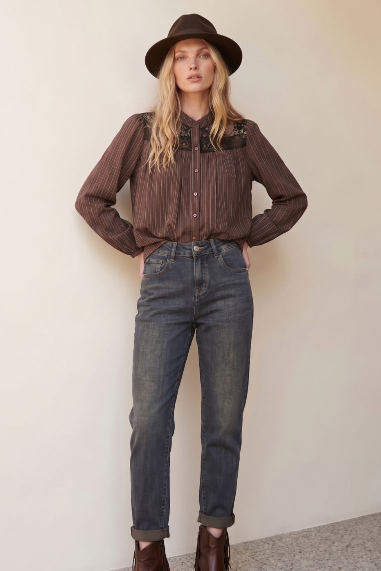 DENIM MOM FIT 2 DENIM MOM FIT - immagine 2