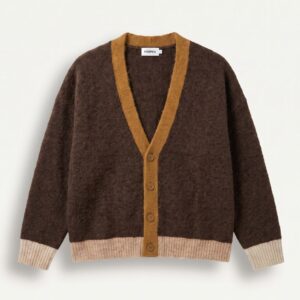 CARDIGAN OVER MULTICOLOR ALPACA 9 CARDIGAN OVER MULTICOLOR ALPACA - Thumbnail Image 3