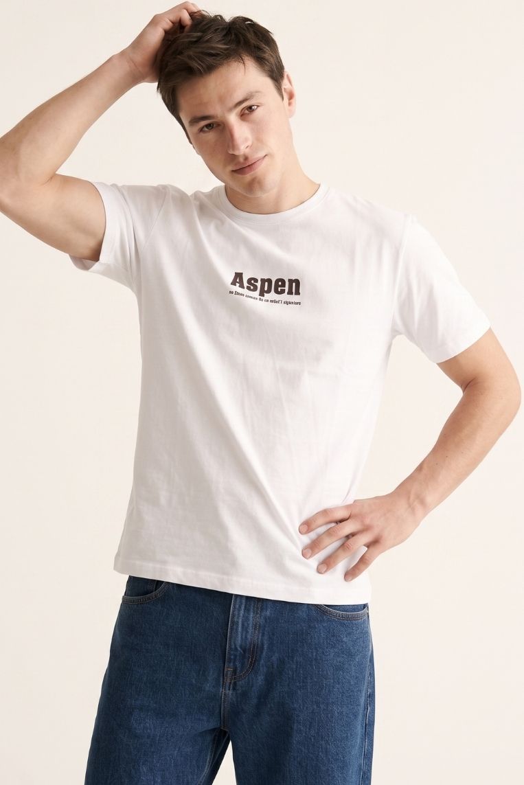 T-SHIRT STAMPA ASPEN 5 T-SHIRT STAMPA ASPEN - immagine 5
