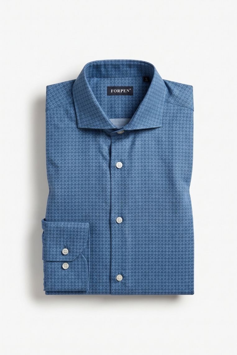 CAMICIA IN BAMBOO STAMPATA 14 CAMICIA IN BAMBOO STAMPATA - immagine 14