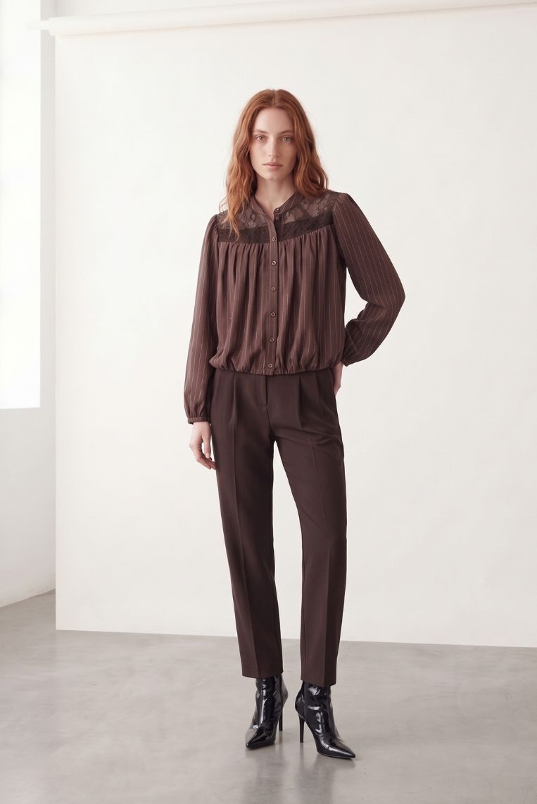 PANTALONE FLIUDO MANO LANA 5 PANTALONE FLIUDO MANO LANA - immagine 5