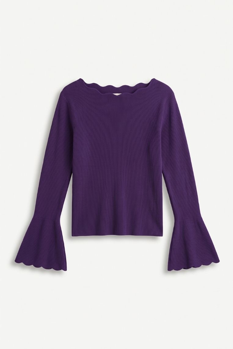 MAGLIA GIROCOLLO VISCOSA 2 MAGLIA GIROCOLLO VISCOSA - immagine 2