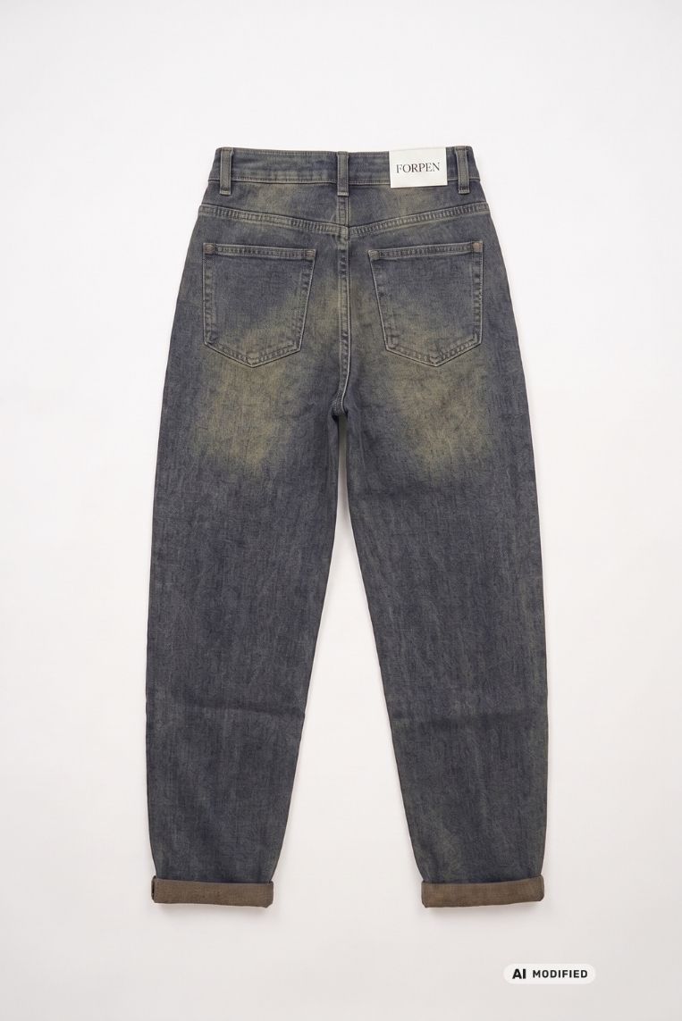 DENIM MOM FIT 4 DENIM MOM FIT - immagine 4