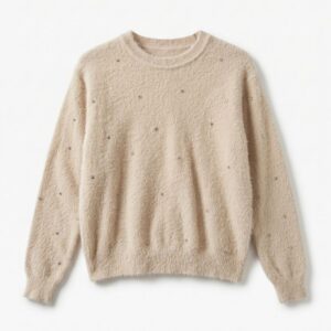 MAGLIA GIRO PELUCHE STRASS 13 MAGLIA GIRO PELUCHE STRASS - Thumbnail Image 2