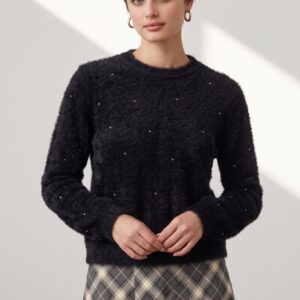 MAGLIA GIRO PELUCHE STRASS 15 MAGLIA GIRO PELUCHE STRASS - Thumbnail Image 4