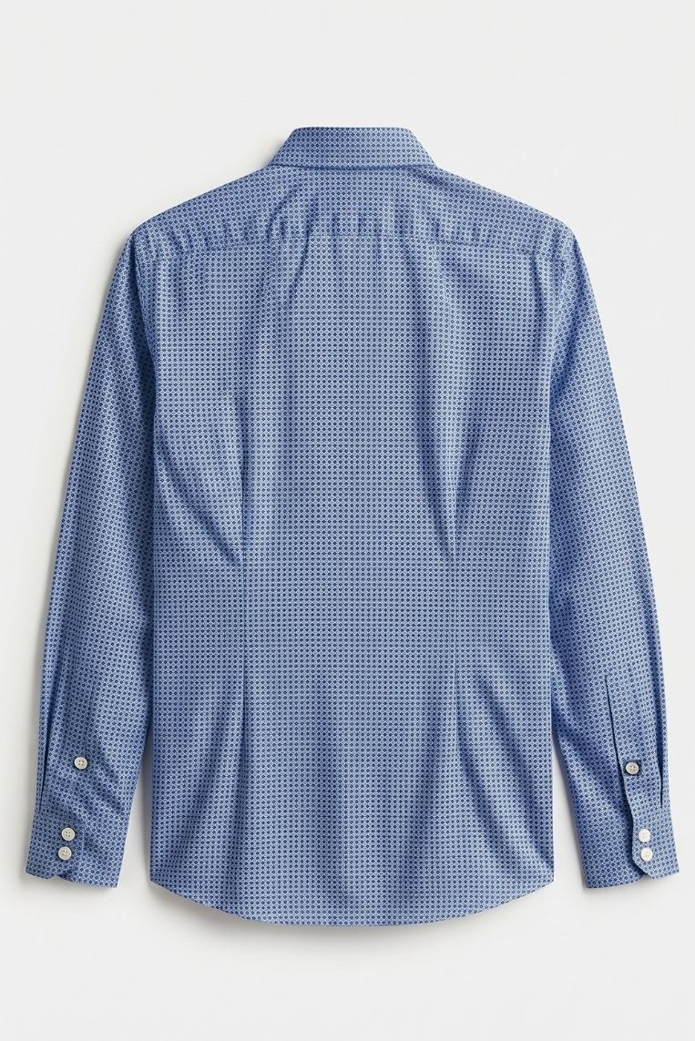 CAMICIA IN BAMBOO STAMPATA 4 CAMICIA IN BAMBOO STAMPATA - immagine 4