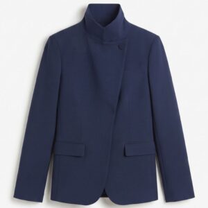 BLAZER OVER 1 BOTTONE COLLO 7 BLAZER OVER 1 BOTTONE COLLO - Thumbnail Image 3