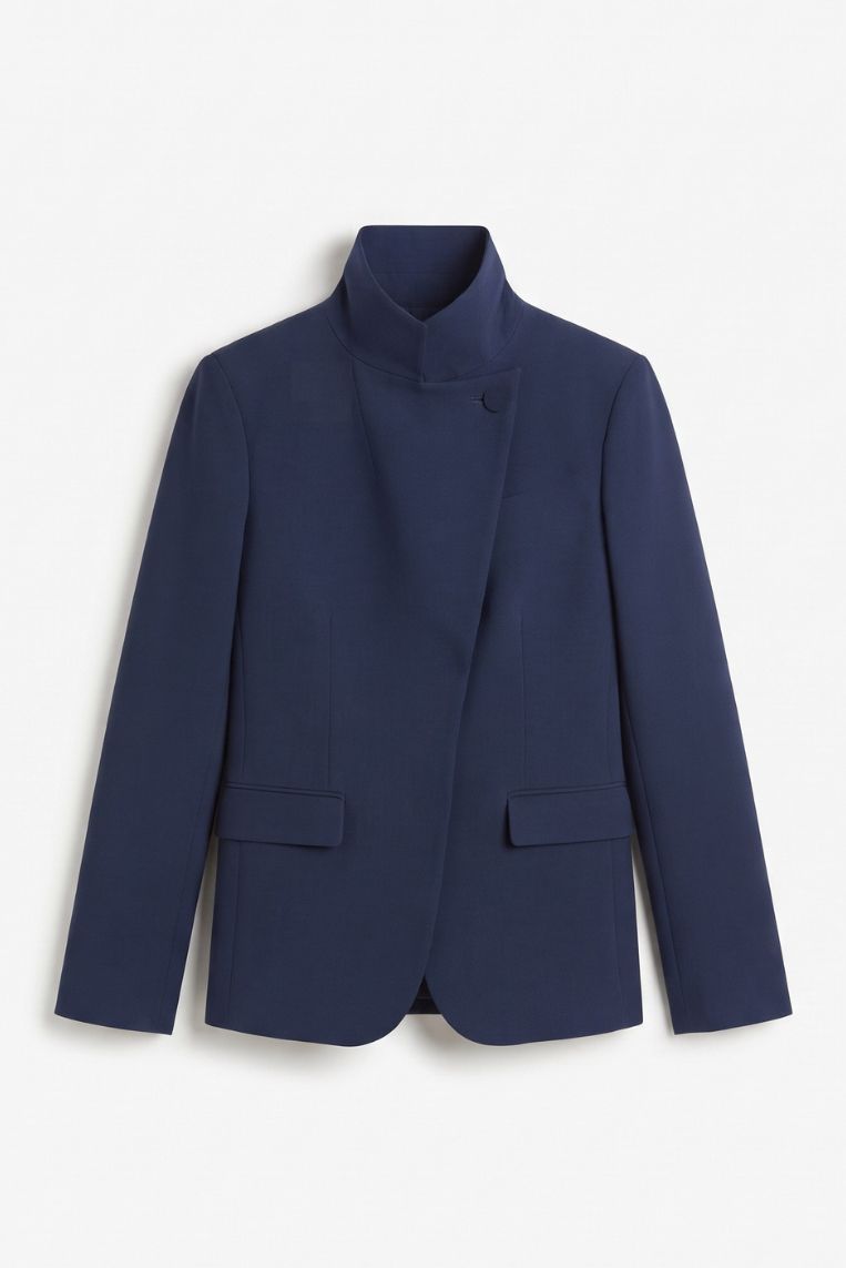 BLAZER OVER 1 BOTTONE COLLO 3 BLAZER OVER 1 BOTTONE COLLO - immagine 3
