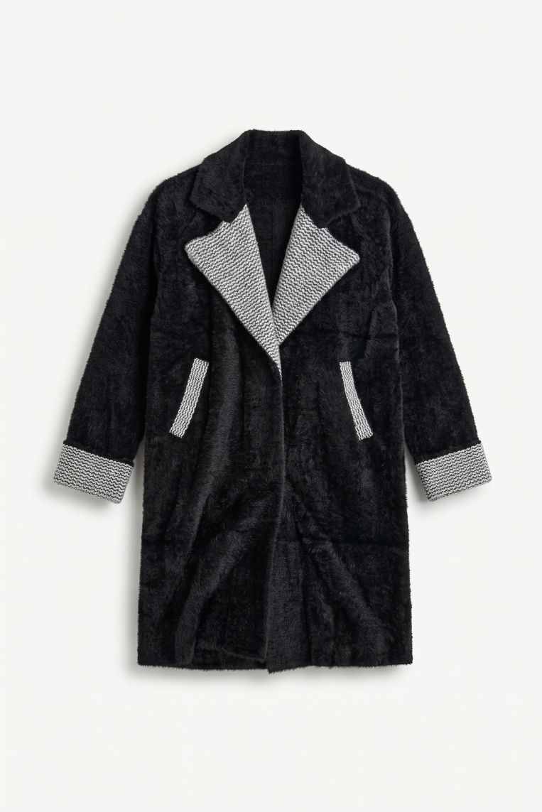 CAPPOTTO TESSUTO MAGLIA CALDO REVER 7 CAPPOTTO TESSUTO MAGLIA CALDO REVER - immagine 7