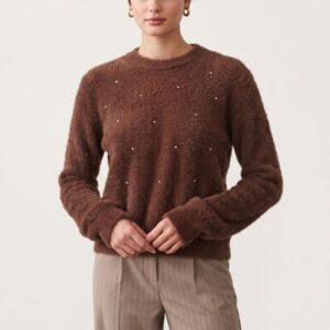 MAGLIA GIRO PELUCHE STRASS 18 MAGLIA GIRO PELUCHE STRASS - Thumbnail Image 7