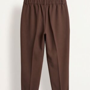 PANTALONE CON PINCES ED ELASTICO IN VITA 14 PANTALONE CON PINCES ED ELASTICO IN VITA - Thumbnail Image 4