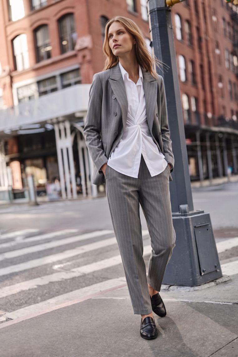 PANTALONE NEW YORK GESSATO