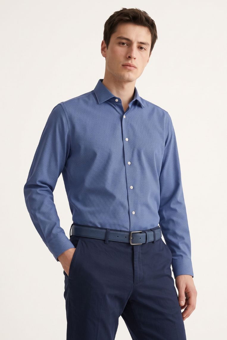 CAMICIA IN BAMBOO STAMPATA 6 CAMICIA IN BAMBOO STAMPATA - immagine 6