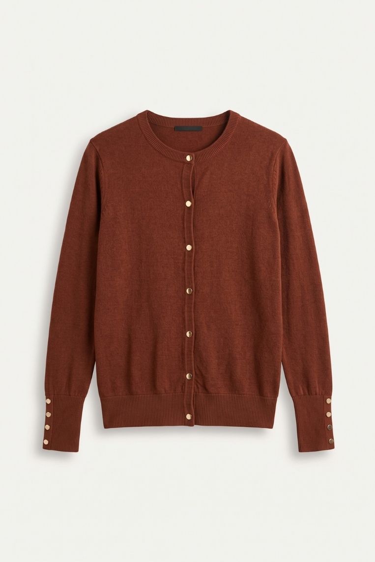 CARDIGAN BOTTINCINI ORO VISCOSA 6 CARDIGAN BOTTINCINI ORO VISCOSA - immagine 6