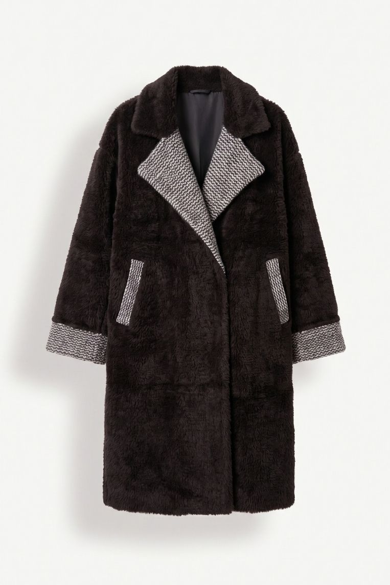 CAPPOTTO TESSUTO MAGLIA CALDO REVER 3 CAPPOTTO TESSUTO MAGLIA CALDO REVER - immagine 3